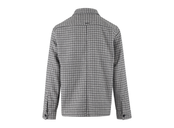 Pixlar Overshirt Grey M Wool mix overshirt 