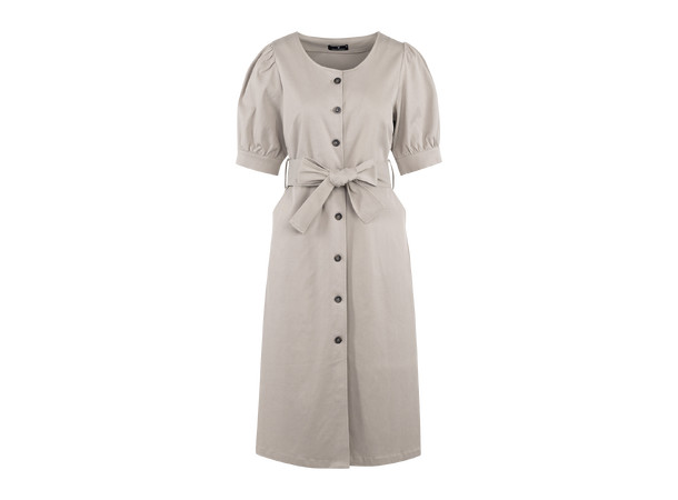 Veronica Dress Sand S TENCEL™ midi dress 
