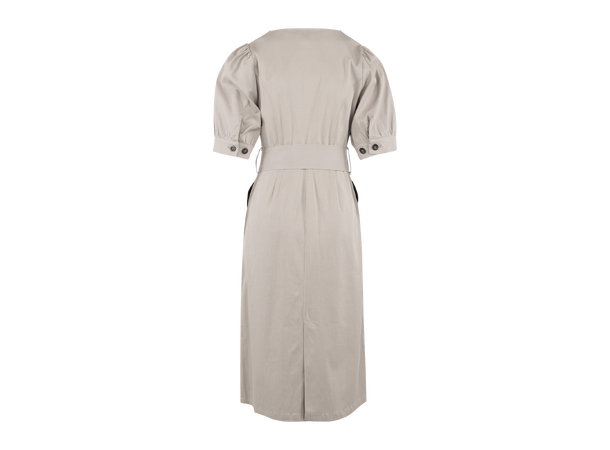 Veronica Dress Sand S TENCEL™ midi dress 