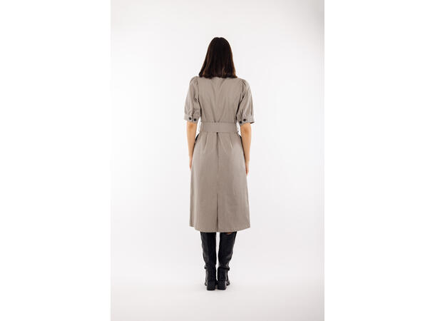 Veronica Dress Sand S TENCEL™ midi dress 