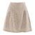 Lovisa Skirt Sand S Linen pleated mini skirt 