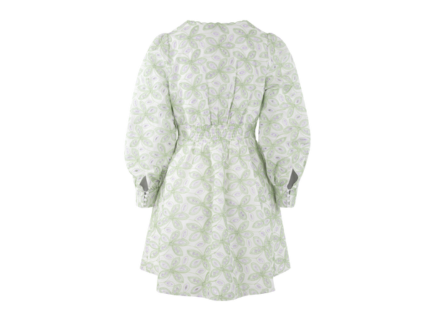 Adriana Dress Green S Embroidery anglaise dress 