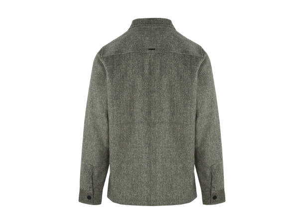 Aligo Overshirt Olive S Wool twill overshirt 