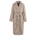 Angela Coat Camel XS Herringbone wool coat
