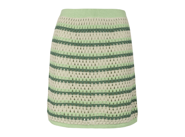 Anikka Skirt Green S Crochet mini skirt 