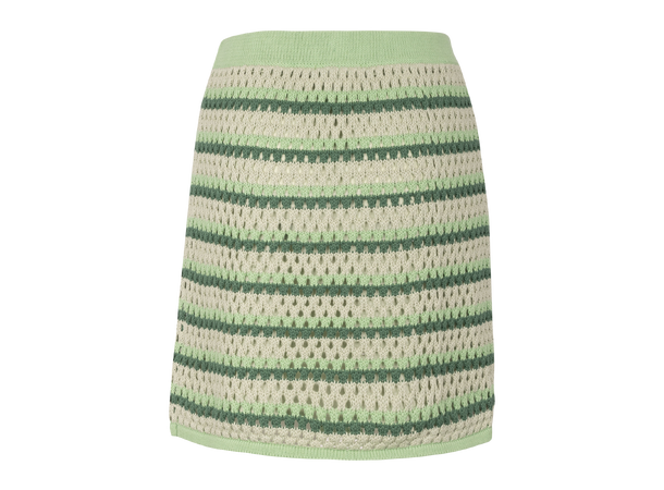 Anikka Skirt Green S Crochet mini skirt 