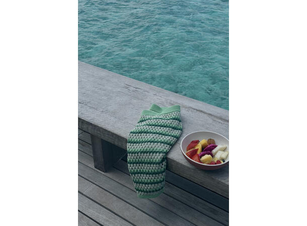 Anikka Skirt Green S Crochet mini skirt 