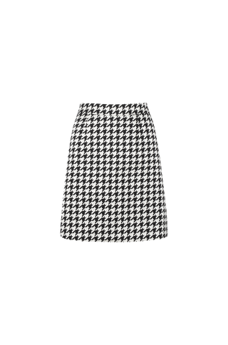 Annabeth Skirt Houndstooth skirt