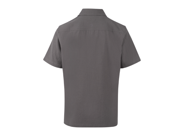 Arturo Shirt Charcoal M Shortsleeve structure shirt 