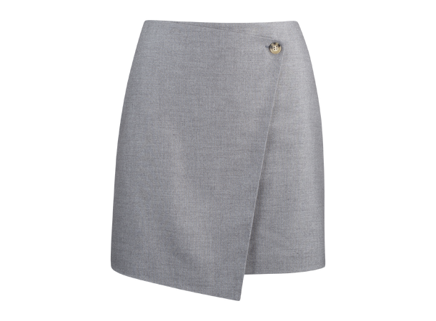 Aurora Skirt Grey XL Wool wrap skirt 