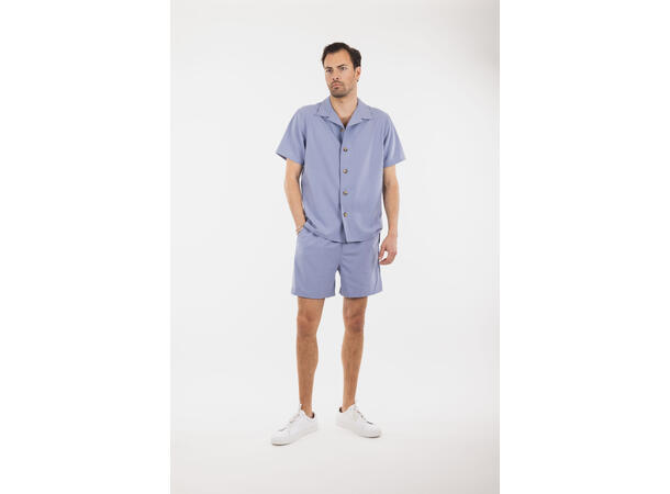 Baggio Shirt Light blue XXL Camp collar SS shirt 