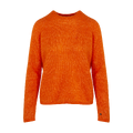 Betzy Sweater Orange Flame XS Mohair r-neck