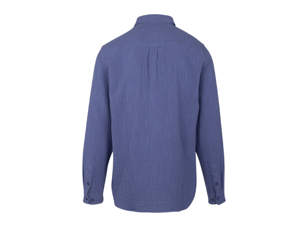Booby Shirt Blue XL Bubbly cotton LS Shirt 