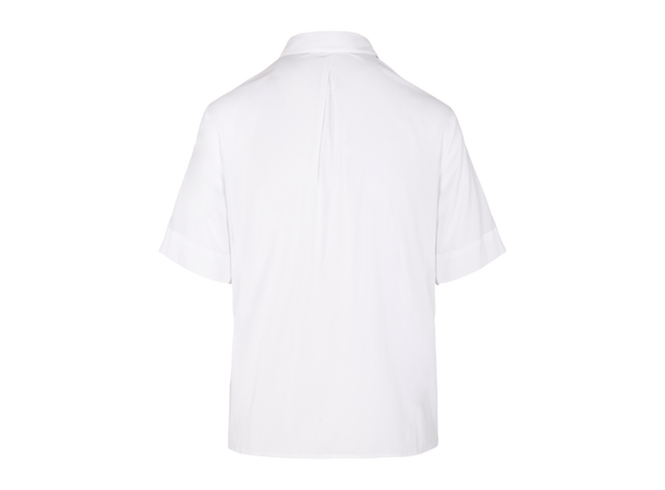 Bridget SS Shirt Brilliant white M Basic SS stretch blouse 