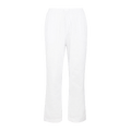 Franki Pants White L Cotton gauze loose pants