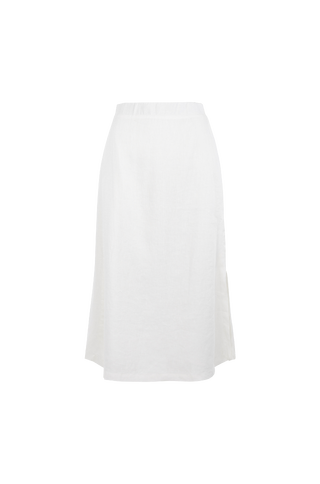 Hilma Skirt Linen midi skirt