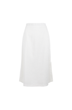 Hilma Skirt Linen midi skirt