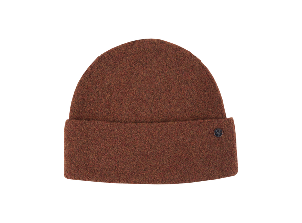 Hope Beanie Rust One Size Teddy knit wool beanie 