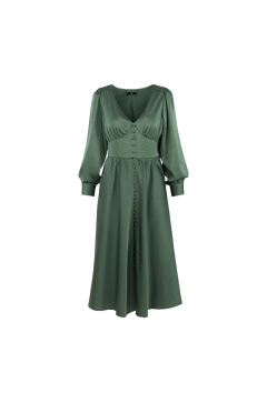 Isolde Dress Midi satin dress
