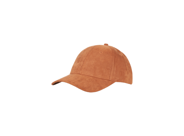 Kelly Cap Rust One Size Faux suede cap 