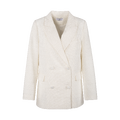 Leonora Jacket White XL Boucle blazer