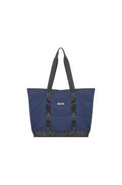 Liv Tote Navy One Size Puffer tote bag