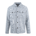 Mbappe Overshirt Blue check XL Check cotton overshirt