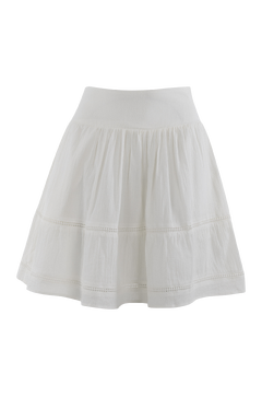 Mikela Skirt Crinkle cotton mini skirt
