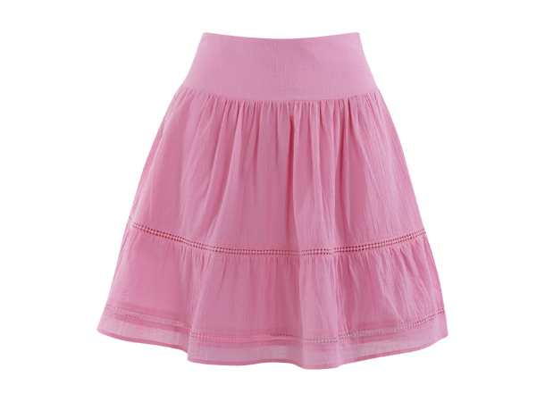 Mikela Skirt Sachet Pink XL Crinkle cotton mini skirt 