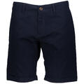Mikkel Shorts Navy L Linen/cotton shorts