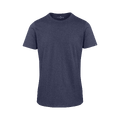 Niklas Basic Tee Sky Captain melange S Basic cotton T-shirt