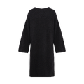 Parisa Dress Black L Teddy wool knit dress