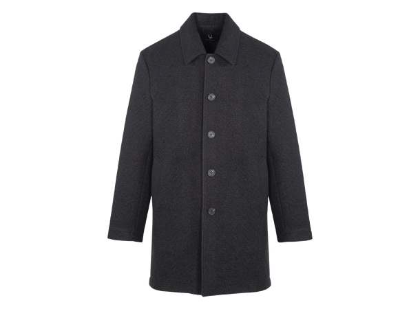 Pietro Coat Black L Wool Coat