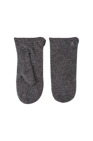 Salka Mitten Charcoal One Size Wool Mitten