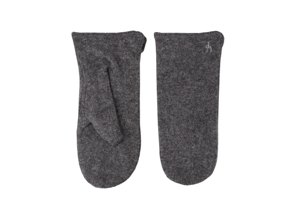 Salka Mitten Charcoal One Size Wool Mitten 