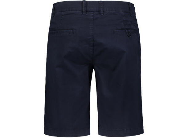 Sander Shorts Navy L Cotton stretch chinos shorts 