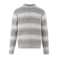 Tolkien Sweater Sand multi XL Jaquard knit r-neck