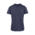 Niklas Basic Tee Sky Captain melange M Basic cotton T-shirt 