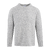 Perot Sweater Grey Melange M Teddy knit mock neck 