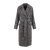 Angelina Coat Dark brown M Herringbone wool coat 