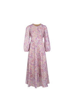 Adelle Dress Silk print maxi dress