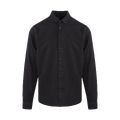 Albin Shirt Black M Brushed twill shirt