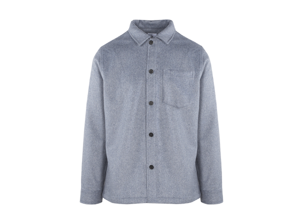 Aligo Overshirt Denim M Wool twill overshirt