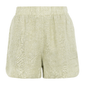 Amelia Shorts Green L Linen shorts