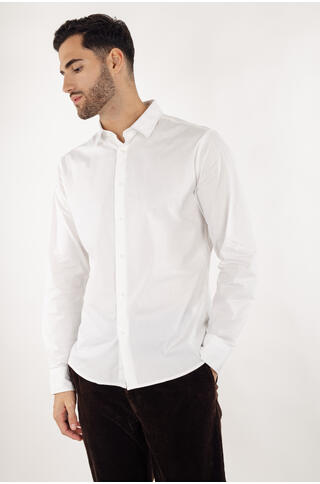 Brent Shirt Poplin stretch shirt