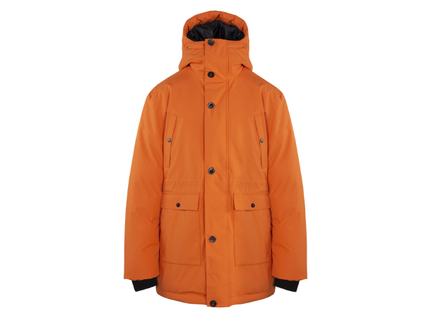 Clint Parka Rust M Technical padded parka 