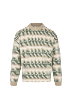 Dino Sweater Pattern viscose knit