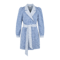Eliana Dress Denim XS Blazer dress in structured denim