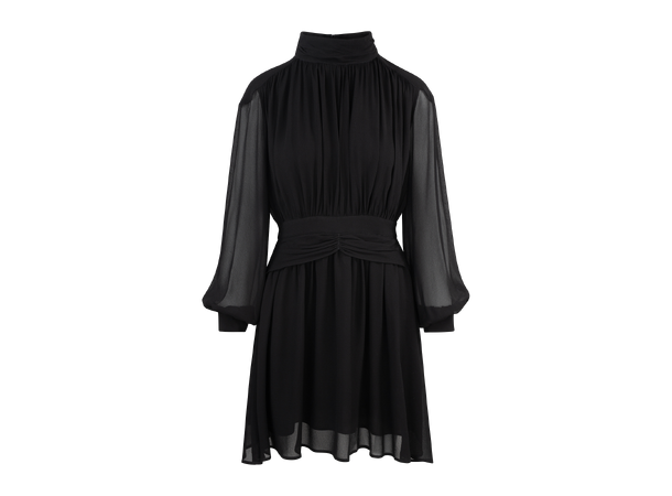 Holly Dress Black S Chiffon dress 