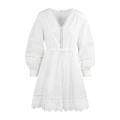 Jennie Dress White XS Broderi anglaise dress